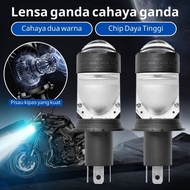 Mini LED Motorcycle Headlight Projector Led Headlight Truck Car and Motorcycle H4 Mini LED Projector