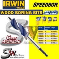 IRWIN Blue Groove 6x Wood Boring Bits Wood Drill Bits (6 Size Available) #10506621 ~ #10506626