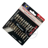 PRO-STAFF STRONG MAGNETIC SCREWDRIVER BIT 2 X 65MM P/N : 151-001-65 (MADE IN TAIWN ) 1PACK 10 PC