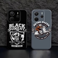 Redmi Note 14 4G 2025 Note 14 5G 2025 - Casing - K3ren Motif - Bumper - Elastic Case