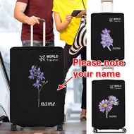 Customized name / LOGO PRINT Cover Luggage Protector 26-30 inch Usable Travel Suitcase | Luggage Bag