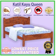 ( KDH Online )  SN 206 B(K) Wooden Queen Bed/Katil Queen Kayu/双人床架/Queen Bed frame/ Katil Queen/ Katil kayu/ Wooden B