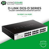 D-LINK DGS-1016D / DGS-1024D 10/100/1000 MBPS/s GIGABIT UNMANAGED NETWORK SWITCHES