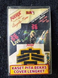 kaset pita bekas accept live in japan