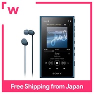 Sony Walkman 16GB A series NW-A105HN: High resolution compatible / bluetooth / android installed / microSD compatible Touch panel installed Up to 26 hours continuous playback Blue NW-A105HN L