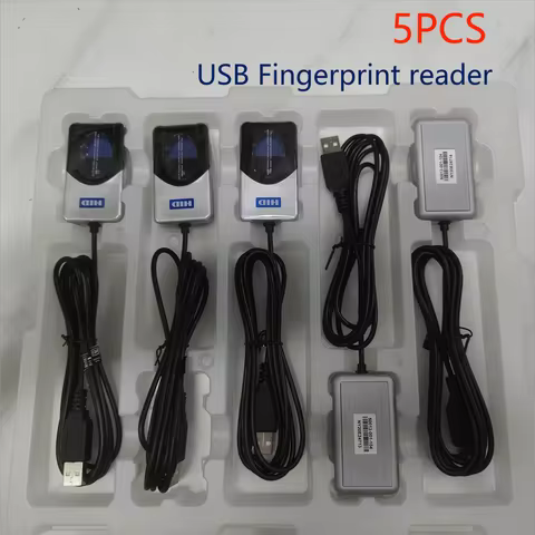 5pcs/lot USB Biometric Fingerprint Scanner Fingerprint Reader DigitalPerson U Are U 4500 512dpi Opti