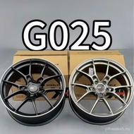 G025 Rim Roda Dipalsukan Diubahsuai 16/17/18/19 Inci Sesuai untuk Civic Accord Camry Reiz Atez