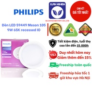 LED ceiling light 105 Philips 59449 Meson 105 9W recessed IO