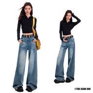 919 Jeans Vintage Blue Oversized Wide Leg Jeans