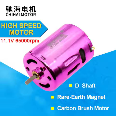chihai motor CHR-RS370WP 370 Motor 11.1V 65000rpm High Speed Mini DC carbon brush Motor for toys