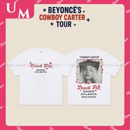 Daily Beyoncé Cowboy Carter World Tour Cotton T-Shirt - Plus Size, Loose Fit, Vintage Trend S-5XL