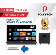 TV POLYTRON 32 INCH SMART ANDROID SOUNDBAR 32BAG9953