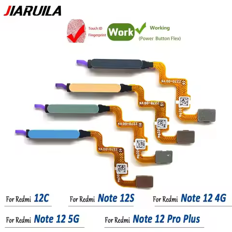 NEW Tested Power Home Button Menu Return Key Fingerprint Touch ID Recognition Sensor Cable For Xiaom