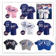 Fast ShippingChinese Name Los Angeles Dodgers Dodgers Dodgers Sakura Edition Jersey 17 OHTANI Baseba