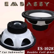 Speaker Subwoofer embassy 10 inch doubel coil