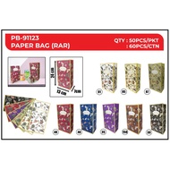 [Ready Stock] (50pcs) Paper Bag Goodies | Bag Doorgift | Beg Hadiah Kahwin | 191123