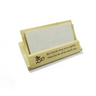 Wooden business card box - model 02