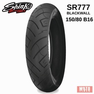 ยางนอก Honda Rebel 300/500 / Harley Davidson Sportster ยี่ห้อ Shinko SR777 (Black)