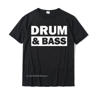 Drum And Bass Music Dnb Shirt For DJs Print Men T Shirt Rife Cotton Tees Funny Camisas Hombre Short 