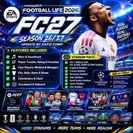 PES 2027 SEASON 26/27 + FC 27 MODS FOR PC/PS4/PS5