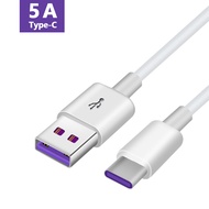 Data Cable 5A Type C 2A Lightning Supercharge USB C Fast Charging Data Cable สำหรับ For Huawei Xiaomi Oppo Samsung iPhone
