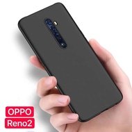 [ส่งจากไทย] Case OPPO Reno2 เคสโทรศัพท์ออฟโบ้ Oppo Reno 2 เคสนิ่ม tpu เคสสีดําสีแดง เคสซิลิโคน