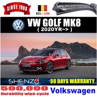 Golf MK8 wiper BELGIUM VW 20YR~&gt; 26"+18" (SET) Front REAR Wiper Blade SHENZO Volkswagen AUDI MK