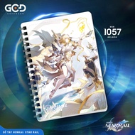 Notebook A6 + Honkai Star Rail HSR Sunday Aglaea The Herta Fugue Explorer Effects - GCD Shop