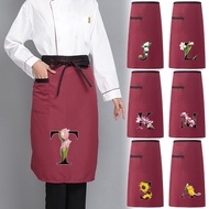 Half Apron Short For Cooking Restaurants Half-Length Cafeteria Sports