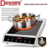 DESSINI ITALY Electromagnetic Induction Hob Cooker Touch Control Cooktop Tabletop Stove Countertop B