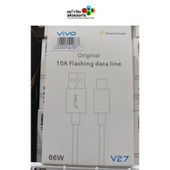 Vivo V27 Type C 66W Data Cable Flash Charger
