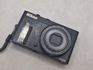 Nikon Coolpix P310 1680萬畫素 CMOS相機 f/1.8 大光圈 非CCD/功能正常/附電池充電器/螢幕暗角/外觀不佳