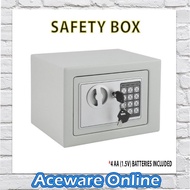 Peti Simpanan Duit Barang Berharga Peti Besi Anti Pencuri Digital Safety Box Safe Box Lock Storage A