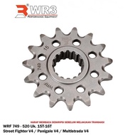 WR3 520 x 15T 16T Front Gear Panigale Streetfighter V4 V4SDucati