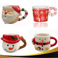 Wholesale Christmas Glass Santa Gift Souvenir Mug Christmas Gift Snowman