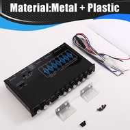 【P.C.H】-7 Band Car Equalizer Audio EQ Tuning Crossover Amplifier Parametric Car Preamplifier Audio E