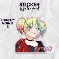 Harley Quinn Isekai Suicide Squad Sticker Waterproof Anime Sticker/