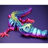 Articulate Flex toys 3d print snake, dragon, cat, alien, xenomorp, triceptor, dinosour, animal