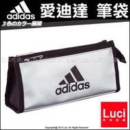 adidas 愛迪達 筆袋 單層 鉛筆盒 收納袋 復古三葉草 日本限定 開學用品 新學期  LUCI日本代購