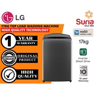 (Free Delivery Penang,Kedah& Perlis)LG 17kg Top Load Washing Machine Mesin Basuh with Intelligent Fa