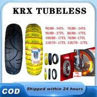 (COD) Motorcycle KRX Tubeless Gulong tire interior tube tires TL