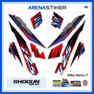 SH08c Sticker SUZUKI Shogun 125 Sp Sticker Striping Lis Shogun 125 Retro Variation Racing LineDesign