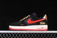 Nike Air Force 1'07 Low 黑金赤焰 空軍一號低幫休閑板鞋 NH0601-528