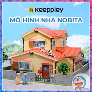 DORAEMON [Ready Stock, Express] Genuine Keeppley Nobita Doraemon's House assembly toy set QT0044