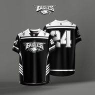 [AMIGO] PREMIUM JERSEY EAGLE BLACK