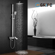 GRIPO sus304 stainless POPEYE big shower set matte finished