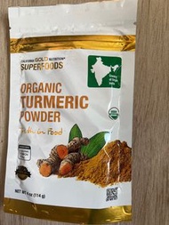 California Gold Nutrition 有機薑黃粉