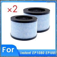 2 Pcs F100 Vacuum Cleaner Filter for Intelabe EP1080 F100 4 in 1 Activated Carbon Air Filter