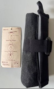 全新 MUJI 無印良品 深灰色 充氣頸枕