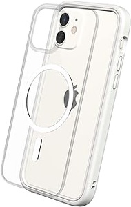 RHINOSHIELD Modular Case Compatible with MagSafe for [iPhone 12/12 Pro] | Mod NX - Superior Magnetic Pull Force, Customizable Heavy Duty Protective Cover 3.5M / 11ft Drop Protection - White